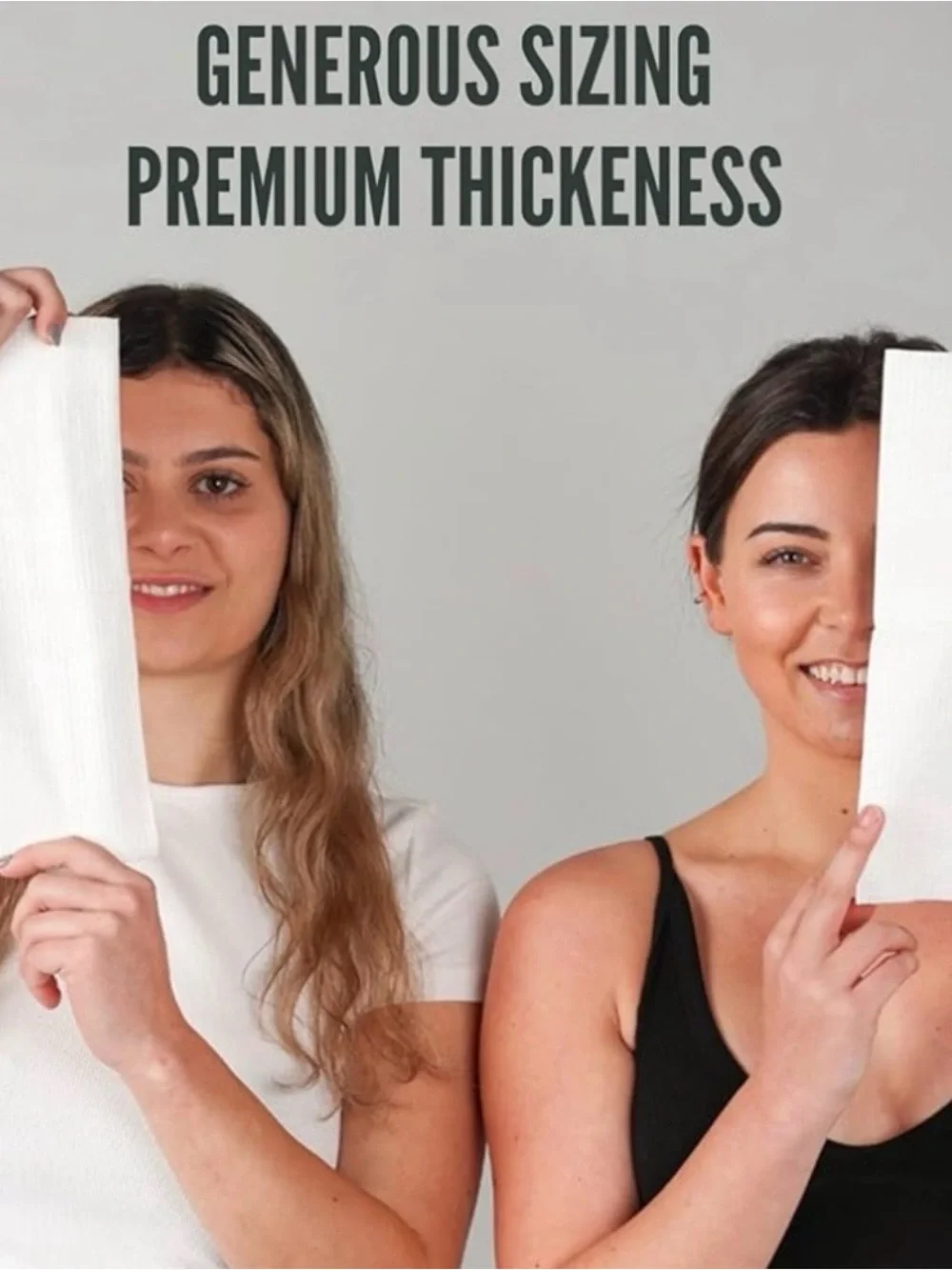 Refined Eco Towel Made from Eucalyptus Cushion Textured 20 Towelettes NEW PC